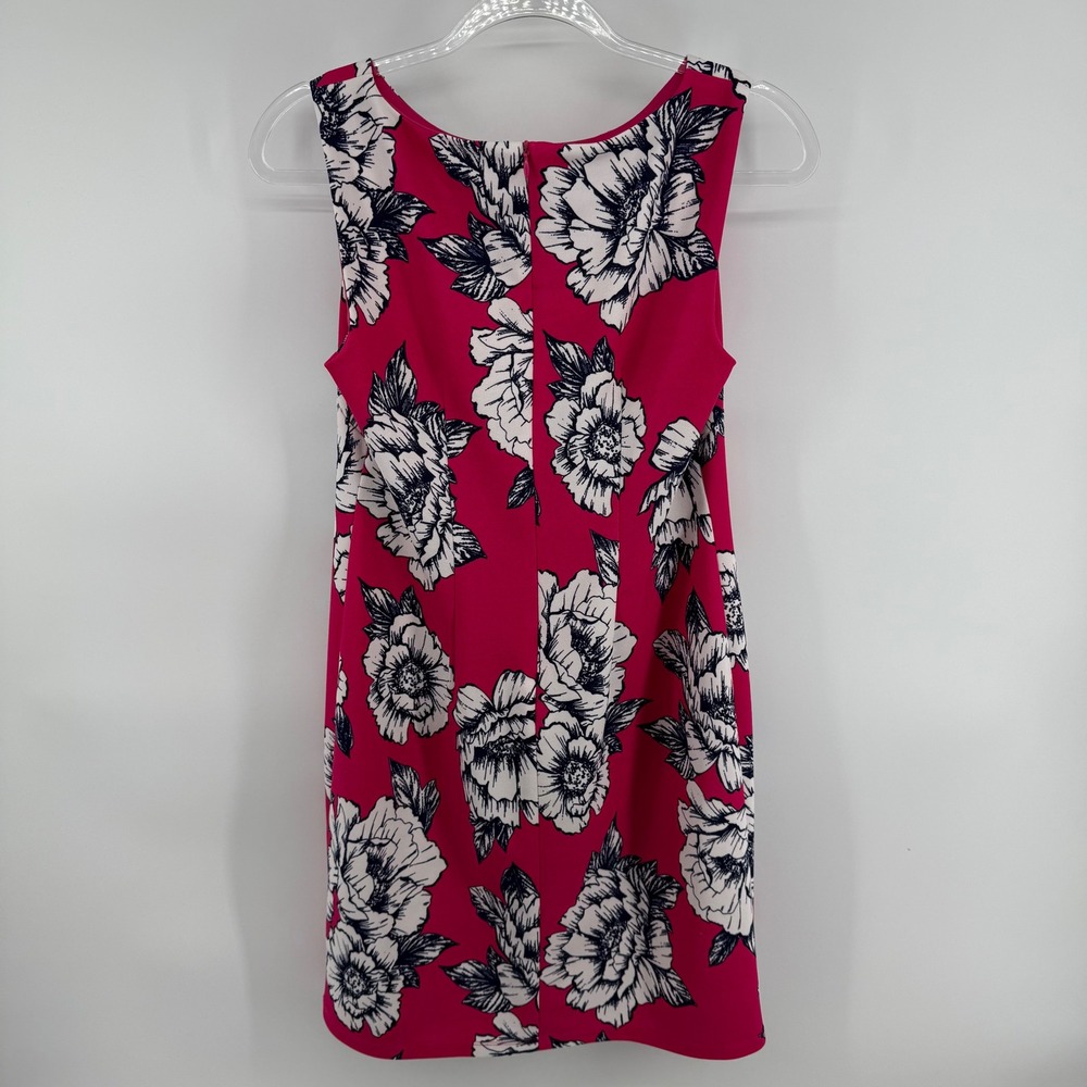 ALYX Womens Pink Floral Sleeveless Sheath Dress Size 4